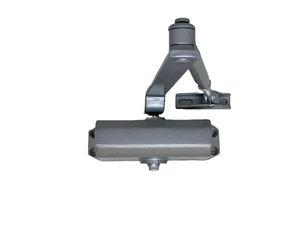 Mola Hidráulica Aérea Compacta MHA488 Prata para Portas de até 40 kg e 820mm